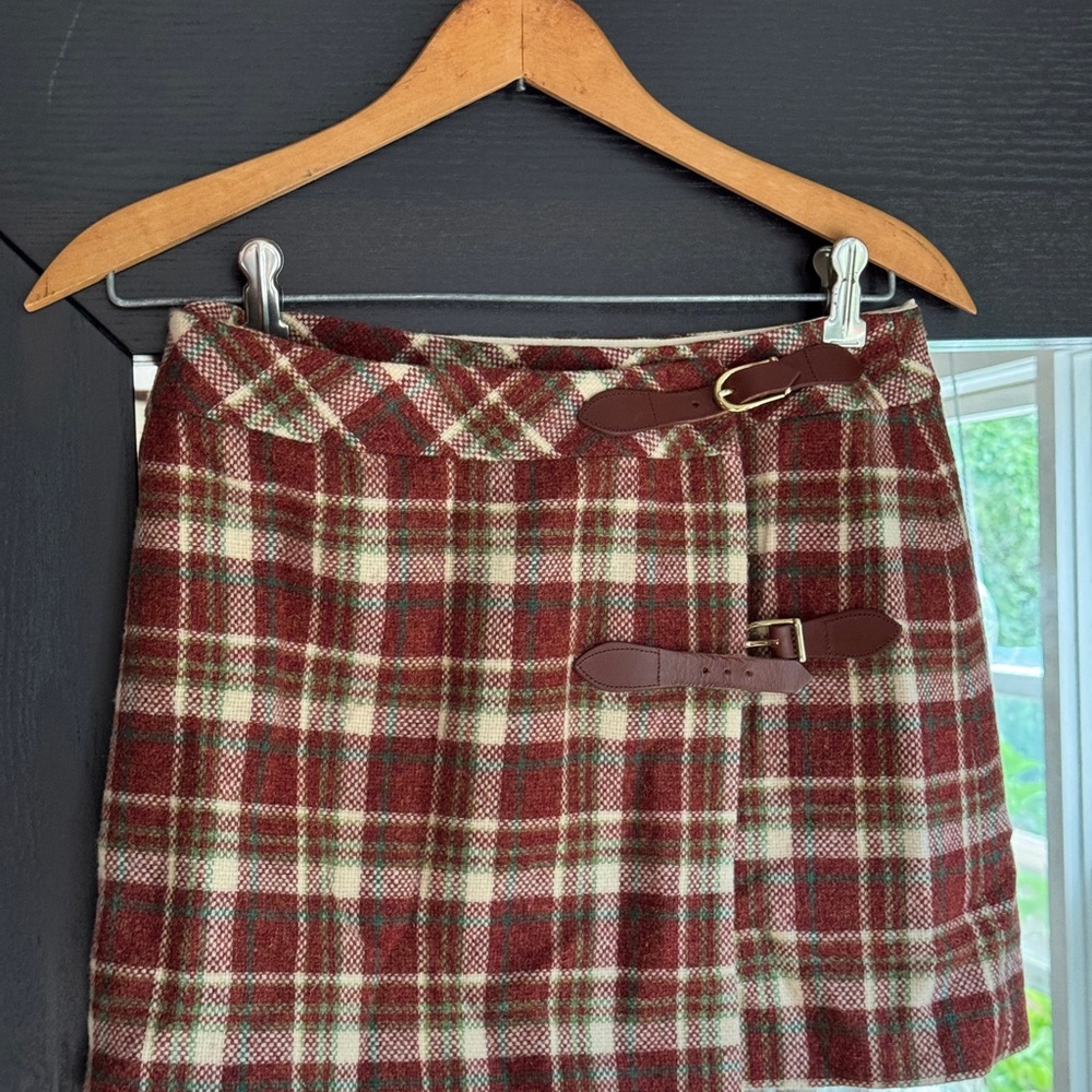 Sezane Scotland skirt